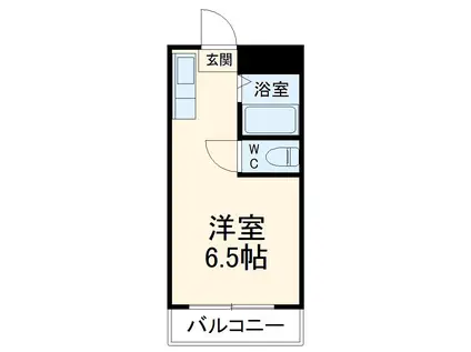 WILL OLYMPIA金沢八景(1K/3階)の間取り写真