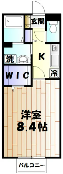 カーサTTYII 1階階 間取り