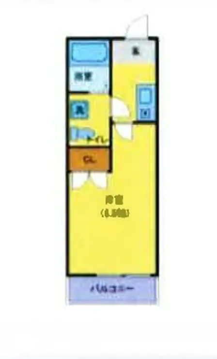レグルス清新 3階階 間取り