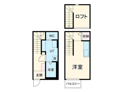 Ｂｒｉｇｈｔ　Ｗｉｌｌ中村公園(1K)の間取り写真