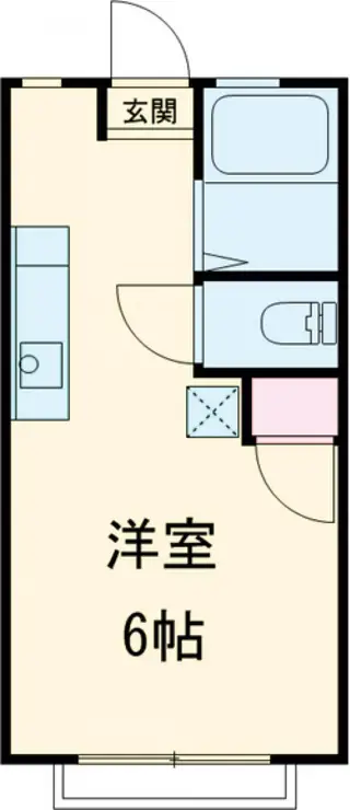 カーサ四季 1階階 間取り