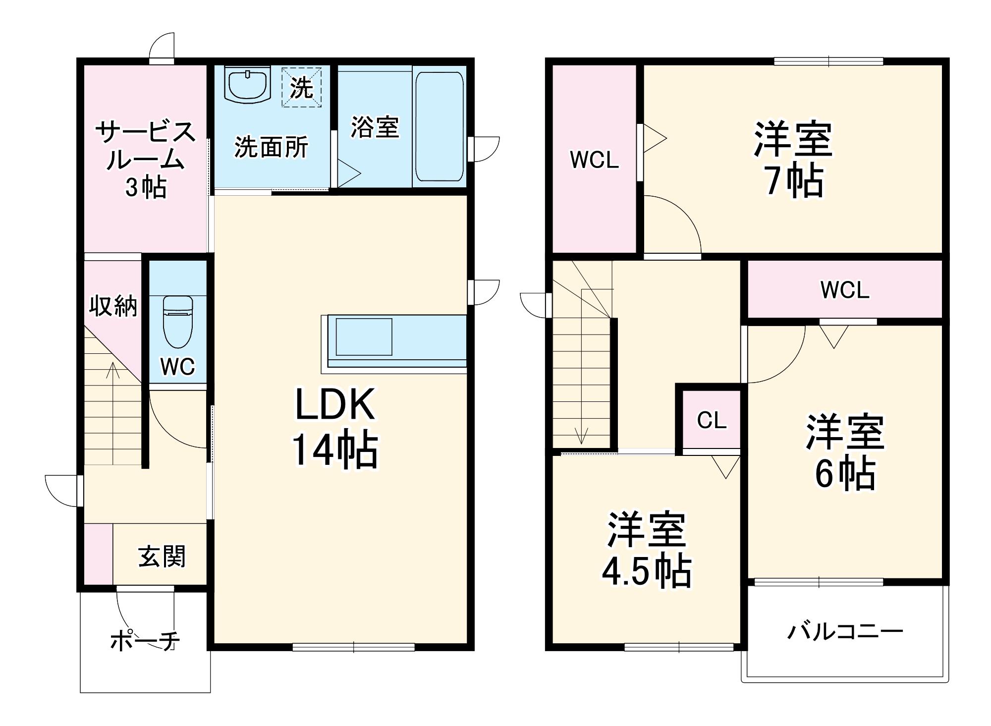 名古屋市東山線 岩塚駅 徒歩5分 2階建 築9年