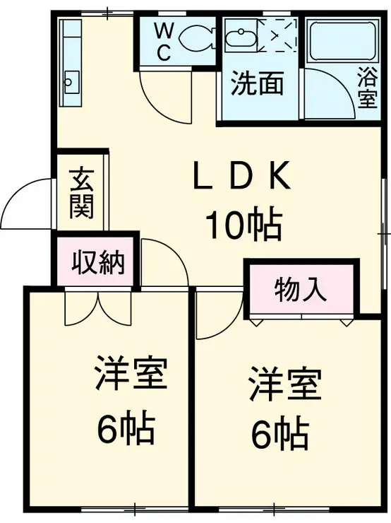 三宏ビル 5階階 間取り
