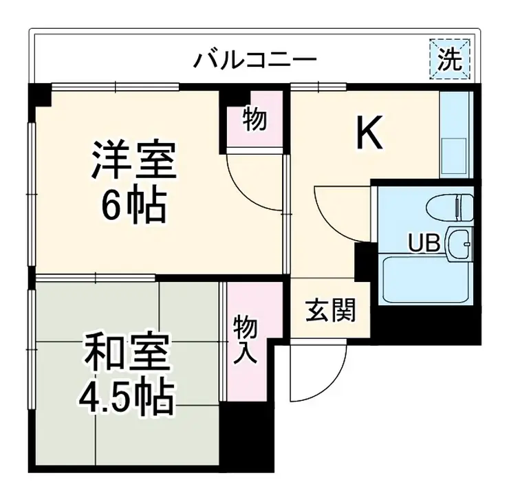 日吉屋ビル 4階階 間取り
