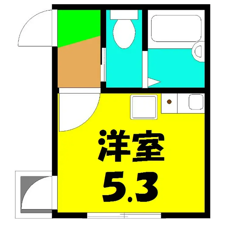 ラ・ムエット立石 2階階 間取り