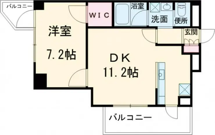 ソルパシオ亀有 6階階 間取り