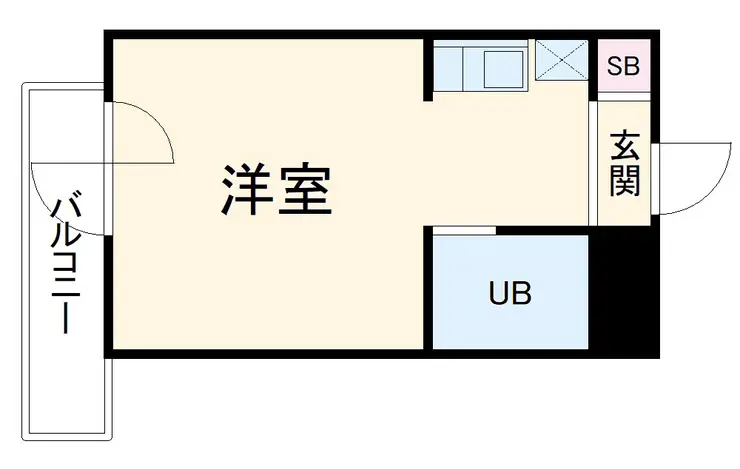 フレンドポート磯子第一 2階階 間取り