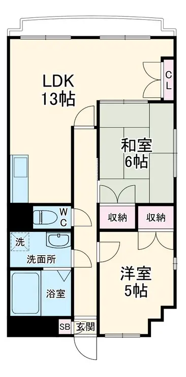 アルトピアーノ 5階階 間取り