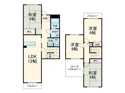 メゾン・ド・ルミエールⅣ(4LDK)の間取り写真