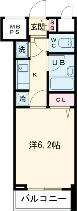 菱和パレス田園調布東 2階階 間取り
