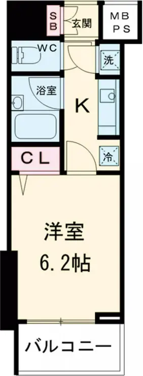 菱和パレス田園調布東 5階階 間取り