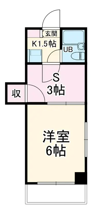 みずほ台宝マンション 2階階 間取り