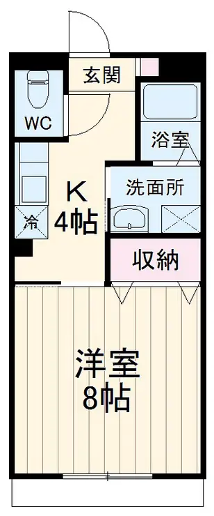 ヴェルドミール向ヶ丘 2階階 間取り