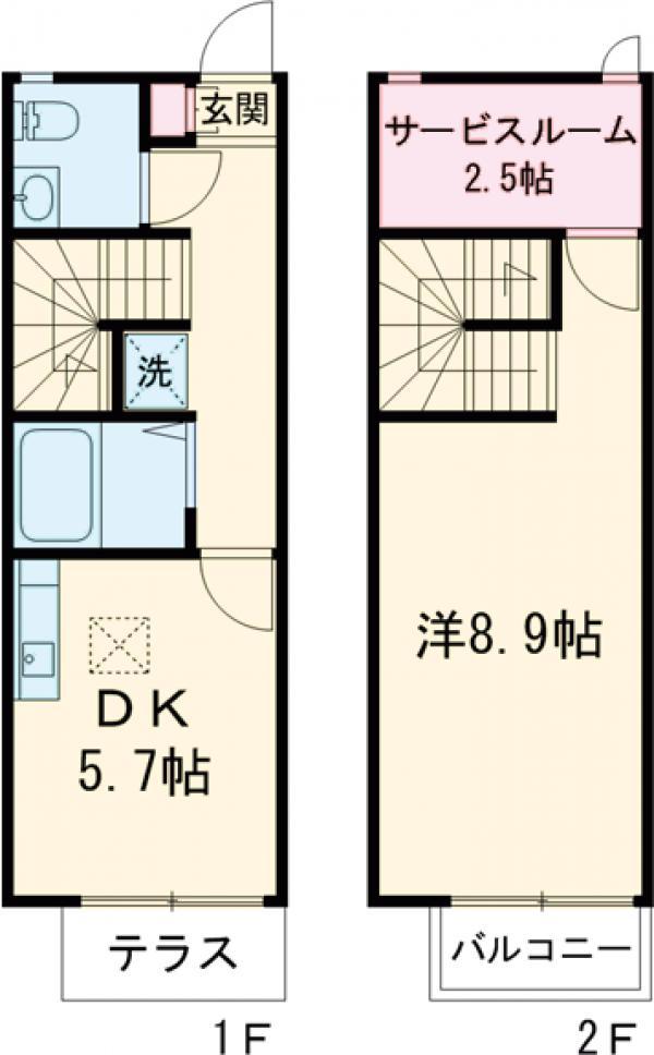 Ｔ＆Ｍ船堀(1SDK)の間取り写真