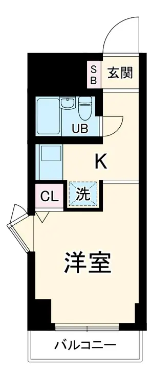 ライオンズマンション磯子第3 3階階 間取り