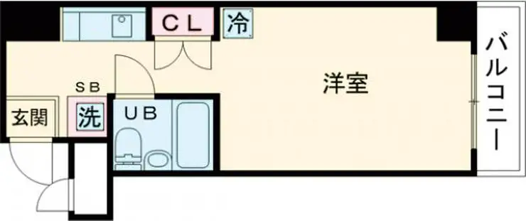 フェニックス国分寺 6階階 間取り