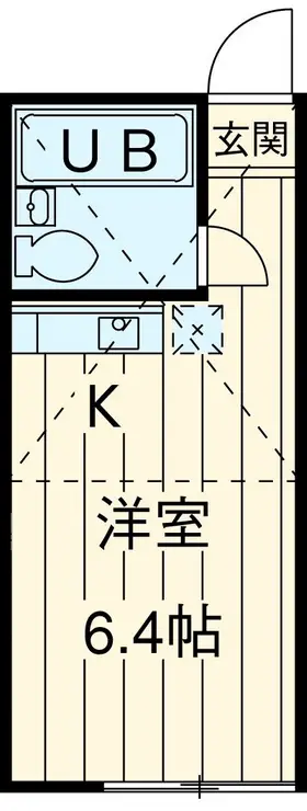 ユナイトステージ井土ヶ谷弐番館 1階階 間取り