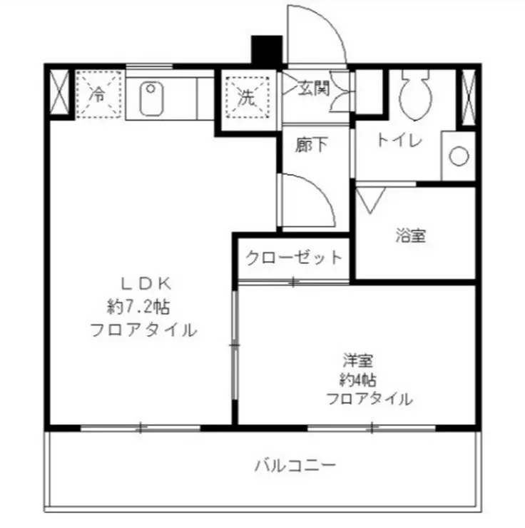 グロースメゾン用賀 3階階 間取り
