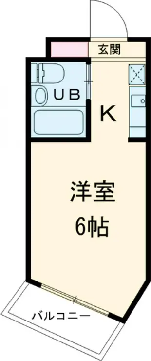 Rick砧公園 3階階 間取り