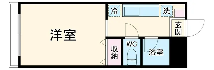 コート・アクシス 1階階 間取り