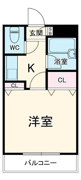 ベルファース朝霞台 3階階 間取り