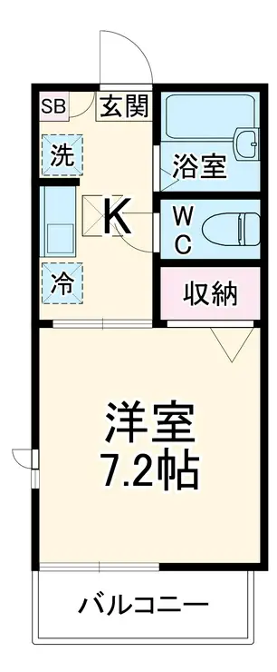 アクシーズ東大宮 1階階 間取り