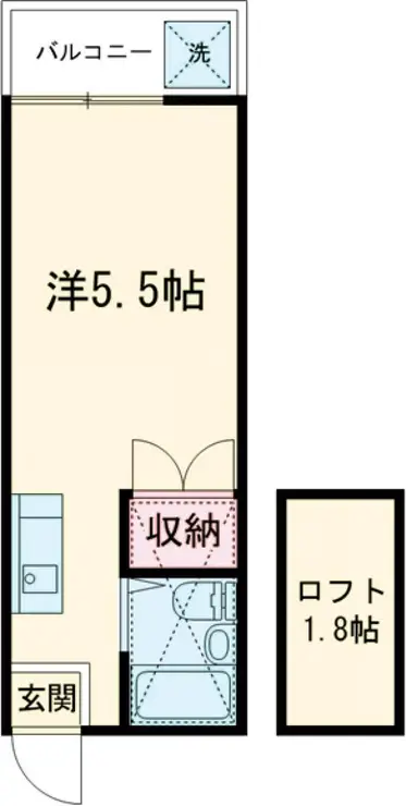 パソム西馬込 2階階 間取り