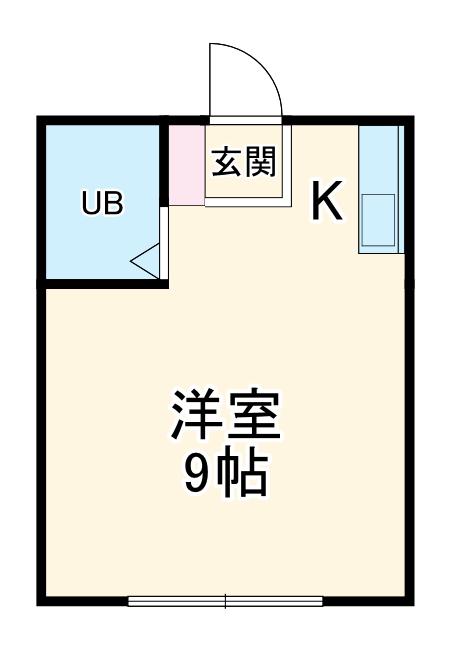 メゾンATB(ワンルーム/1階)の間取り写真