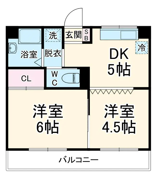 メゾン矢澤 3階階 間取り