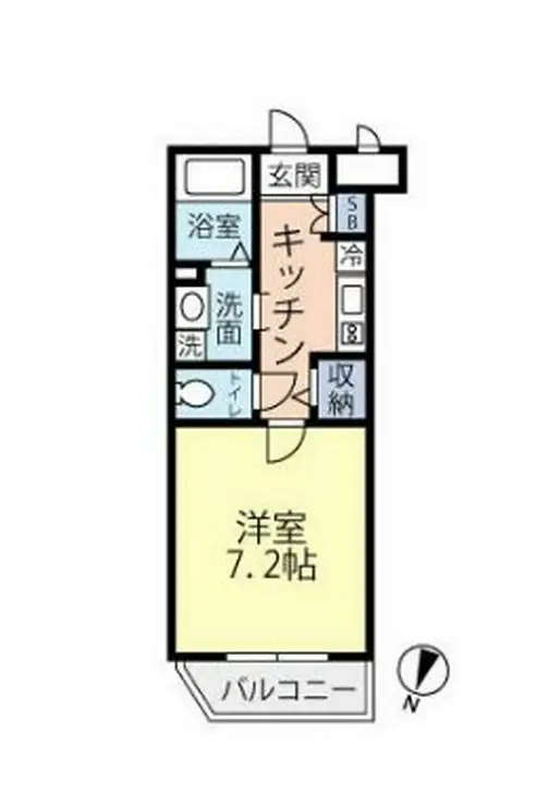 グランヴァン西馬込 2階階 間取り