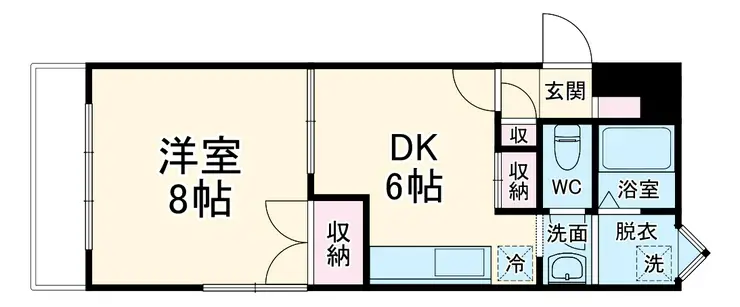 アーバンメイツ 1階階 間取り
