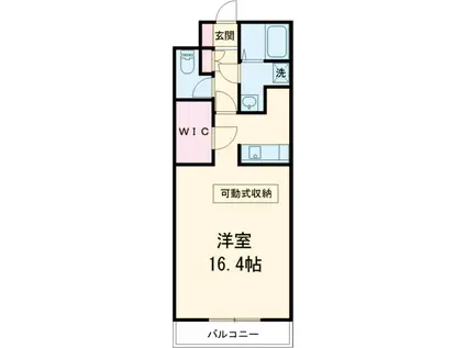 PETITE-MAISON欅(ワンルーム/3階)の間取り写真