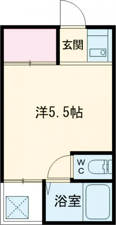 恵比寿セントラル 2階階 間取り