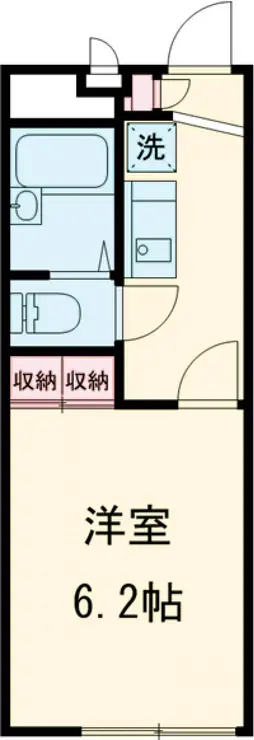 レオパレスソラーレ 2階階 間取り