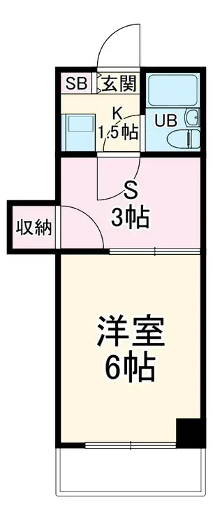みずほ台宝マンション 5階階 間取り