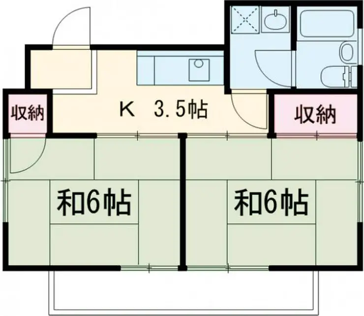 新座ガーデン 2階階 間取り