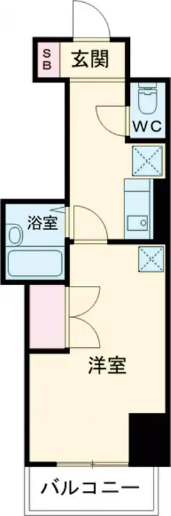 ロイヤルパレス目黒 4階階 間取り