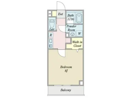 第2創健ビル(1K/3階)の間取り写真