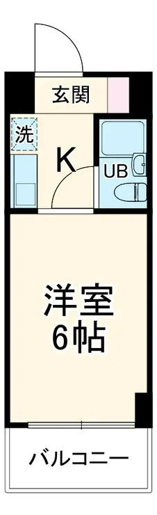 日神パレステージ川崎第2 8階階 間取り