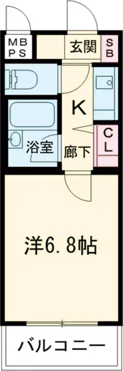 ライオンズマンション荻窪館 4階階 間取り