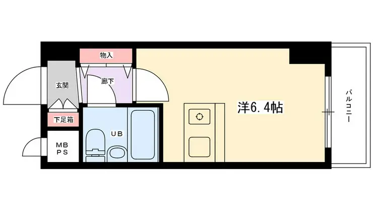 ライオンズマンション相模原第5 5階階 間取り