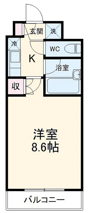ヌヴェルハイツ 3階階 間取り