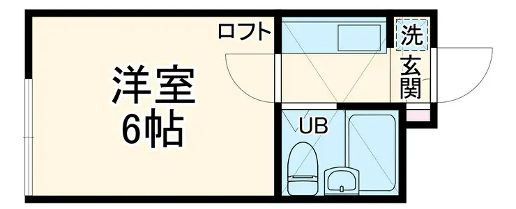 シャンテS 1階階 間取り