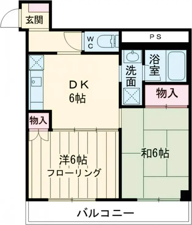 ソルトメゾン 4階階 間取り