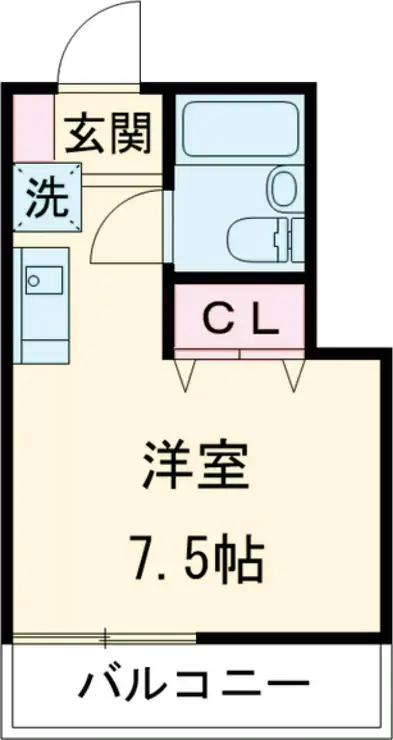 ハイムアプリコット 2階階 間取り