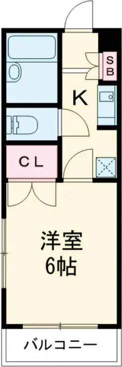ハウゼ・イイダ 3階階 間取り