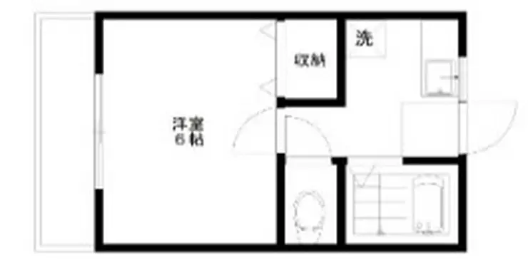 グリーンヒル弐番館 2階階 間取り