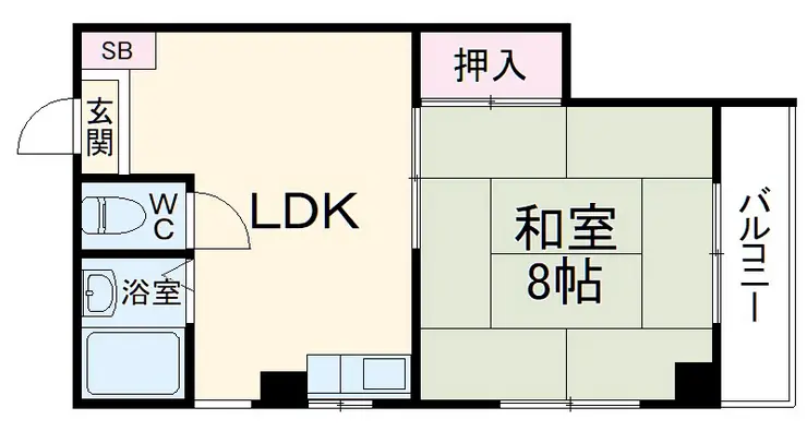 コゼットマンション 1階階 間取り