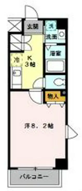 ウィスタリア 6階階 間取り