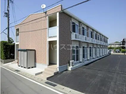 レオパレスはぴねすはうすⅡ(1K/1階)の外観写真